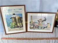 L. Gluck - Pair of Vintage Virgin Islands Prints