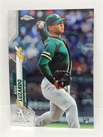 2020 Topps Chrome Jesus Luzardo RC #5