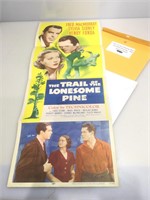1955 Trail of The Lonesome Pine Insert.