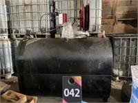 Oil Tank with Reel Used 1 Time