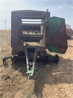 John Deere Baler, Burnt, Salvage Parts