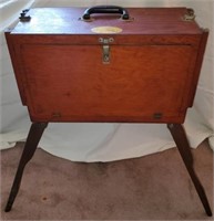 Wooden Antique G & K Flight Box