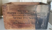 Winchester Advertising wood box