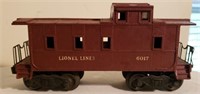 Lionel 6017 Plastic Train Car