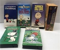 Charlie brown VHS movie grouping Charlie brown
