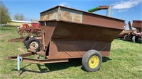 Grain-O-Vator auger cart