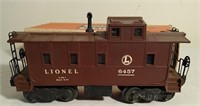 Lionel lines 6457 plastic train car