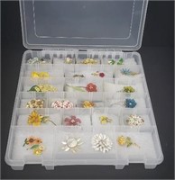 Large Organizer Full Vintage Brooches Pins