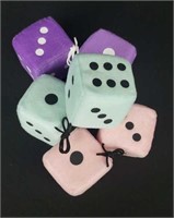 3 X Bid Car Dice