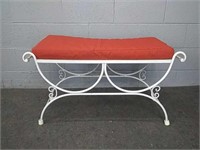 Metal Frame Bench