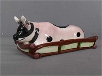 Japan Cow Covered Butter Dish