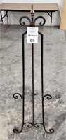 Decorative Iron Sign Stand, 51" Tall