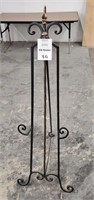 Decorative Iron Sign Stand, 51" Tall