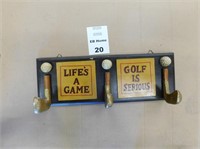 Life's a Game , Golf is Serios (Sign)