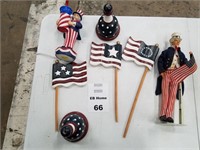 Lot Of 12 Fourth Of July Decorations