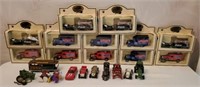 Estate Lot of Collectible Cars in Boxes & More