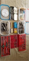 Lot of Precision Taps Tools & More