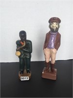 2 FIGURINES - TALLEST IS APPROX. 9"