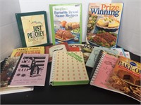 COOK BOOKS - HARD COVERS AND MORE