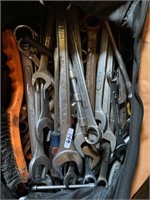 Bag of Various Open End/Box End Wrenches