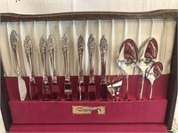 Community Silverplated Flatware in Lined Box