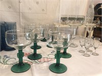 Vintage Glassware, Assorted Sizes & Patterns