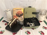 Food Chopper, Bacon Cooker, Electric Skillet