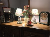 Assorted House Decor, 2 Matching Lamps & More!