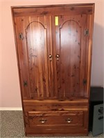 Cedar Armoire w/Drawer