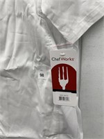 CHEF WORKS WOMENS CHEF COAT SIZE SMALL