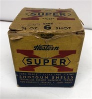 Vintage western long range short shot ammunition