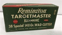 Vintage Remington 38 special ammunition