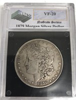 1879 Morgan Slab VF 20