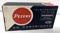 Vintage peters ammunition cartridge advertising