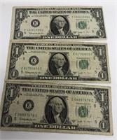 (3) Barr Dollars Richmond Virginia
