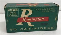 Remington 38 special ammunition advertising box