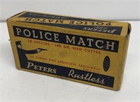 Please match 38 special ammunition advertising