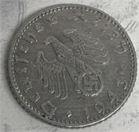 1945 50-Deutrches Reich Coin