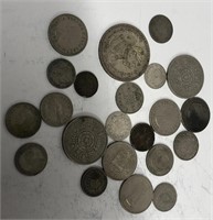 Foreign Lot Misc. Silver/Shillings