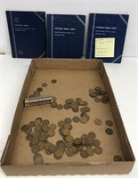(3) Lincoln Head Books, $1.67 in Pennies For Books