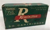 Advertising Remington 38 special ammunition box