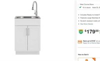 All-in-One Stainless Steel Laundry Sink