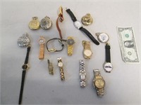 Watch Lot - Elgin Diamond Quartz,