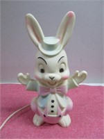 Blow Mold Vintage Easter Bunny