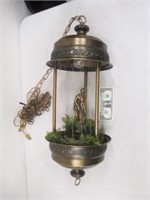 Local P/U Only Vintage Hanging Oil Lamp Light -