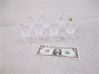 Lot of Crystal Sherrie Glasses