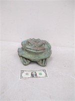 Concrete Frog Decor Figure Statue