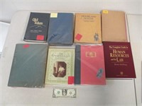 8 Vintage Hardcover Books -