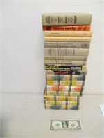Lot of 17 Vintage Hardcover Murder Mystery Books