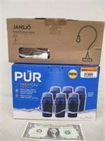 Pur Maxion Water Filters & Jansjo 22217 Light